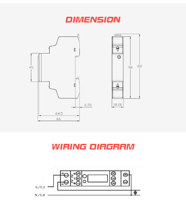 EM115-Mod-WL DC 230V 50Hz 5 45 A kwh meter for Digital Only Modbus RTU Smart Wireless Lora Energy Meter