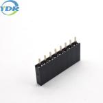 Female Header Wire Harness Connectors Single Row 2.54mm Pitch Connector 8.5mm