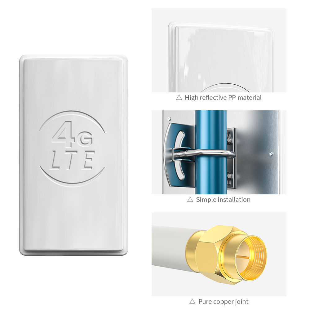 Long Range IP67 Waterproof Wireless Base 5G WiFi Outdoor Antenna with 100MHZ Bandwidth