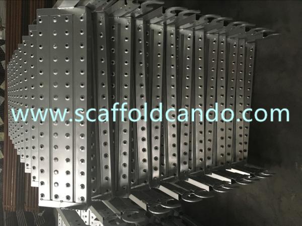 Good quality Q235 Scaffolding galvanized steel 9 steps ladder 850*2691mm stair