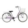 Buy cheap Purple / Beige / Light Green Vintage Single Speed Ladies Bike 22/24 Inch from wholesalers