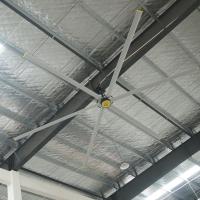 Buy cheap Aluminum Blade Material Industrial Ceiling Fan Big HVLS Ceiling Fan 7.3m product