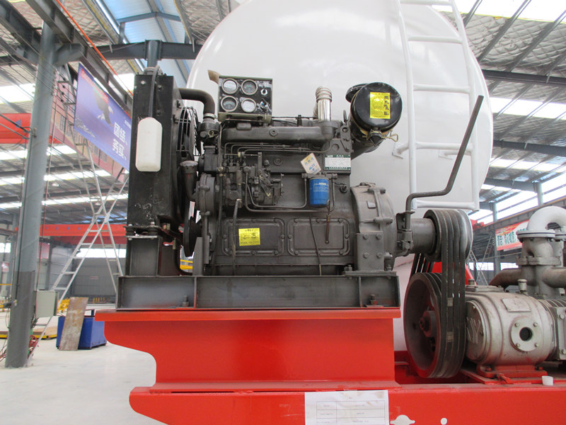 30-60CBM Bulk Cement Semi-Trailer with 28T Landing Gear and Max Payload of 28000 kg