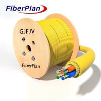 Buy cheap Fiberplan Indoor soft cableTight Buffer Distribution G652d G657a Om3 Om4 Fiber product