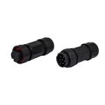 Waterproof Wiring Harness Connector M19 M20 Outdoor Power Male Female For LED