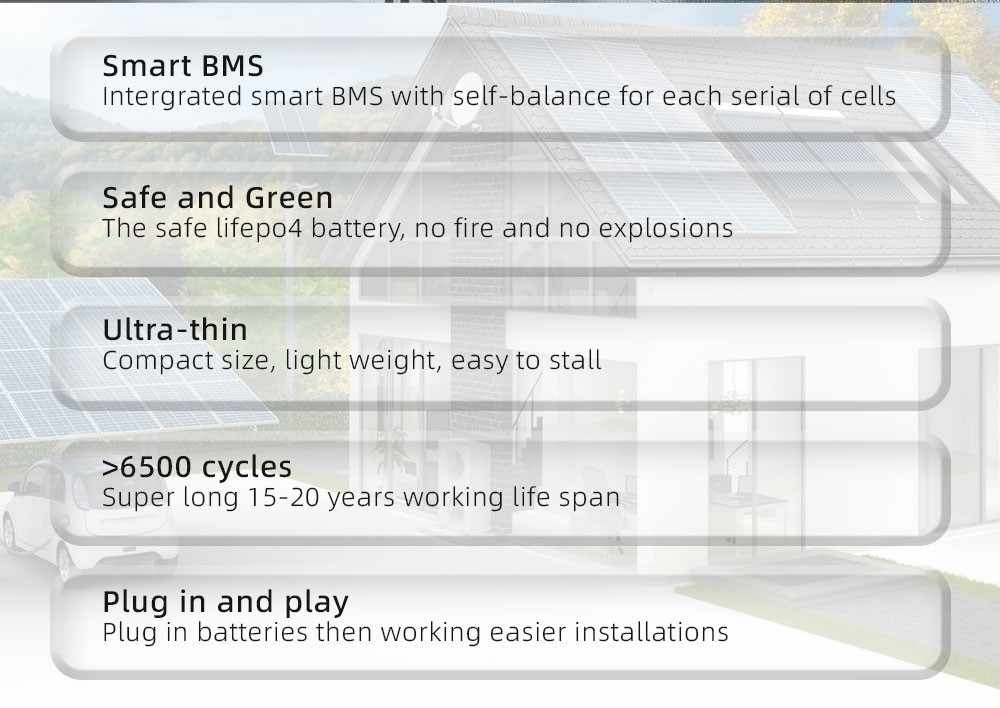 Customized 5KWH 10KWH 20KWH All in one ESS home energy storage battery system