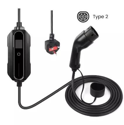 Buy cheap EU Plug French / UK / US Connectors 16A Portable Electric Vehicle Charger AC / DC from wholesalers