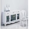 Buy cheap High Gloss Contemporary Dining Room Chairs Table Particle Board With Painting from wholesalers