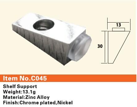Buy cheap C045 Furniture connecting fittings:Shelf Support from wholesalers