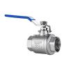 Buy cheap Threaded Connection Silver Stainless Steel 201 304 316 Female Ball Valve NPT BSP BSPT from wholesalers