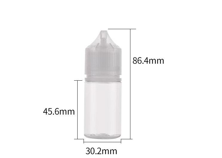 Liquid Dropper Bottles Eye Dropping Containers with Mixed CRC Caps Free Funnels Pipettes Blank Labels