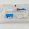 Buy cheap Hot Melt Green Fiber Optic Equipment , FONGKO FTTH FTTX SC UPC Fast Connector from wholesalers