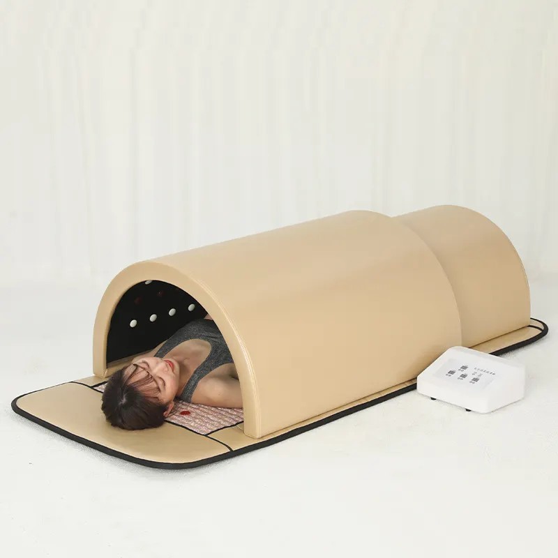 Tourmaline Energy Stone Premium Zero Far Infrared Sauna Dome Spa With Red Light Therapy