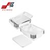 Buy cheap Food Packing 140mic Rectangular Foil Trays Aluminum Pans With Lids OEM Logo from wholesalers