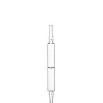10ml clear borosilicate glass ampoule medical cosmetic use