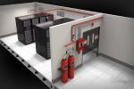 100L FM200 Fire Fighting System HP345 Steel Welding Gas Cylinder