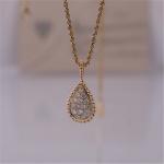 China Luxury Gold Jewelry Factory Serpent Boheme Pendant M Motif Medium Necklace