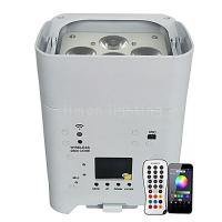 Buy cheap 6X18W RGBWA UV 6in1 IRC LED Battery Par Can Light with Wireless product