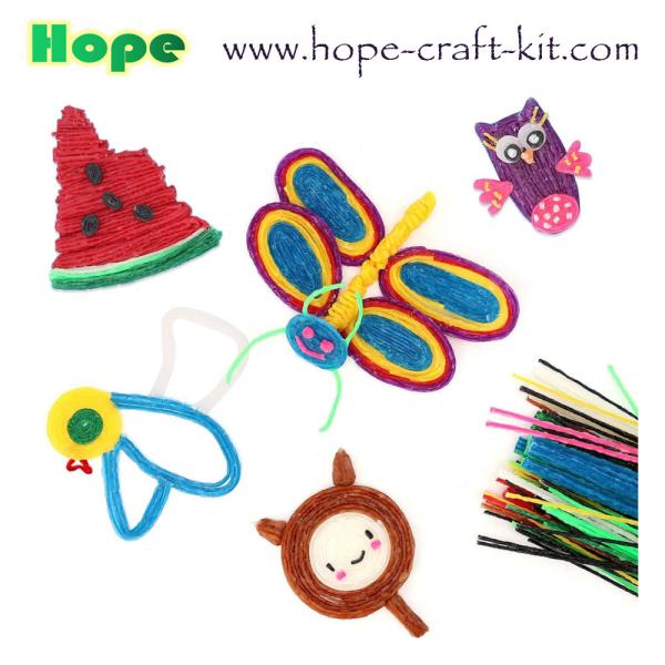 Buy cheap Kids DIY Art Craft Material STEM Innovation Flexible Magic Wax Sticks Wax Wire Wikki Stix Doodle Sticks OEM ODM from wholesalers