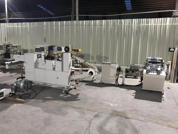 Buy cheap Fully Automatic Pocket Tissue Handkerchief Tissue Making Machinery Production Line from wholesalers