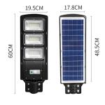 Commercial Solar Parking Lot Lights , Solar Dusk To Dawn Street Light 160lm/W