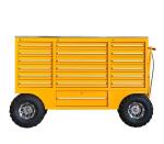 Stainless Steel Handles Heavy Duty texture Grain Powder Coat Steel Tool Storage