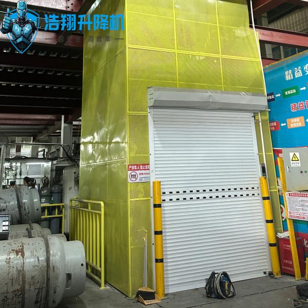 Buy cheap 10m High 500kg-20000kg Industrial Indoor Goods Lift 2 Storey Hydraulic Cargo Elevator from wholesalers