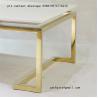 Buy cheap chair gold metal base mirror or brushed stainless steel table frames from wholesalers
