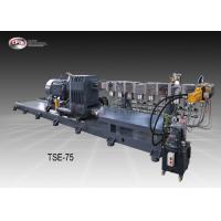 Buy cheap Strand Pelletizing Twin Screw Extruder , PE Pelletizing Machine 75mm Screw product