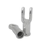 Y Type Ball Ends Forged Hardware Steel Clevis Anticorrosive Durable