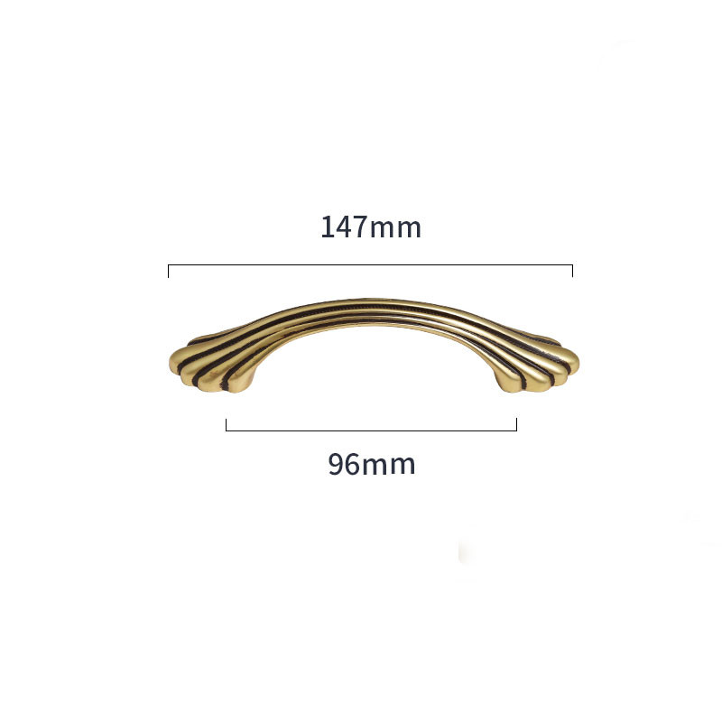 28*35mm 30*147mm Vintage Antique Brass Drawer Pulls Door