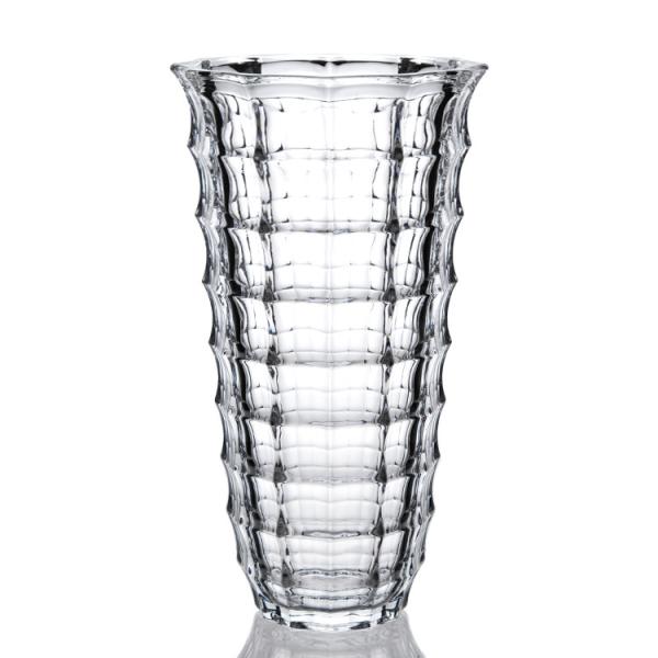 Buy cheap High Quality Window Collection Transparent Clear Engraved Exquisite Glass Vase from wholesalers