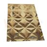 Buy cheap Ornamental 5x10 Titanium Gold Mirror Embossed Finished Stainless Steel Sheet from wholesalers