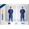 Buy cheap Waterproof Short Sleeve Disposable Patient Gown PP / SMS / SMMS / SMMMS Material from wholesalers