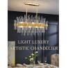 Buy cheap Led Glass Chandelier For Dining Room Kitchen Modern Home Decor led crystal chandelier(WH-CY-240) from wholesalers