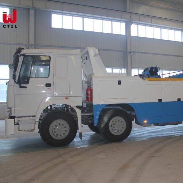 Buy cheap WD615.62 Wrecker Tow Truck 9.726L Heavy Duty Towing Manual EURO 5 from wholesalers