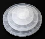 Polypropylene Single Wafer Box 6" 150mm Wafer Carrier Container Box