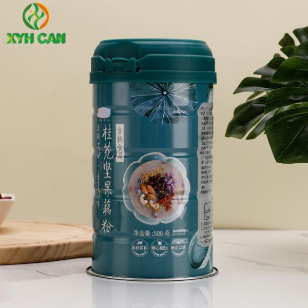 Milk Powder Tin Cans FDA for 500g Tin Boxes for Milk Powder Food Packages 0.23mm