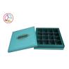 Buy cheap Festival Chocolate Sweet Gift Boxes Green Color CMYK Pantone Printing from wholesalers