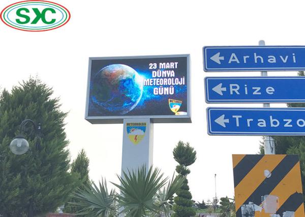 Buy cheap Advertising Outdoor Full Color Led Display DIP P10 3 In 1 Brightness 6000cd/m2 from wholesalers