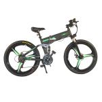 48V 10AH Lithium Battery Hummer E Bicycle Aluminium Alloy Frame 350W Folding