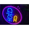 Buy cheap Circle Logo 12VDC 150cm Custom Led Neon Signs Picture Can CE from wholesalers