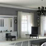 Minimalist Cabinet Door Panels Flat Front Cabinet Doors Decoration PVC Wooden