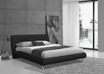 PU Leather Upholstered Platform, Full size bed frame, Wood Slat Support