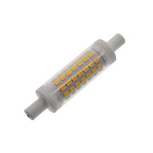 China 5W LED R7S lamp 360 degree 78mm R7S light Ceramic+Acrylic material outdoor lighting LED R7S replace halogen R7S lamp on sale