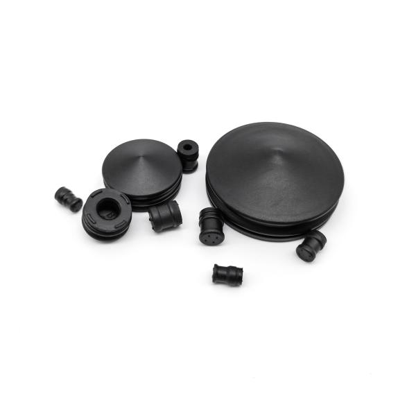 Buy cheap Black 5ml Medical Rubber Stopper Pharmaceutical Rubber Piston from wholesalers