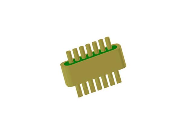 Buy cheap Diameter 0.45mm 7 Pins Hermetic DC Multi Pin Header Connector Gold Wire Bonding Surface from wholesalers