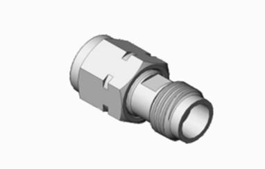 Buy cheap Professional Quality Assurance 1.85mm Male to Female Stainless Steel RF Connector Adapter from wholesalers