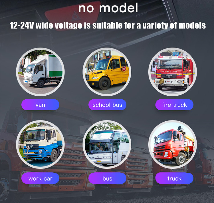 IP67 Car Camera Security System Commercial Truck Backup Camera 4CH HD 1080P