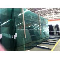 Buy cheap Fire Proof Safety Laminated Glass Curtain Wall / Stairs Safety Glass Panels product